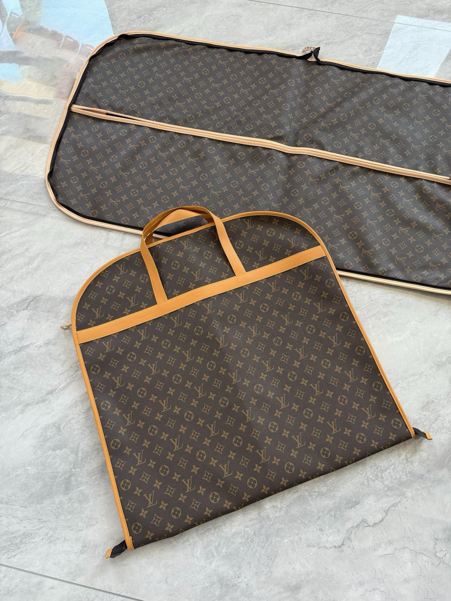 CUSTOM LV GARMENT BAG