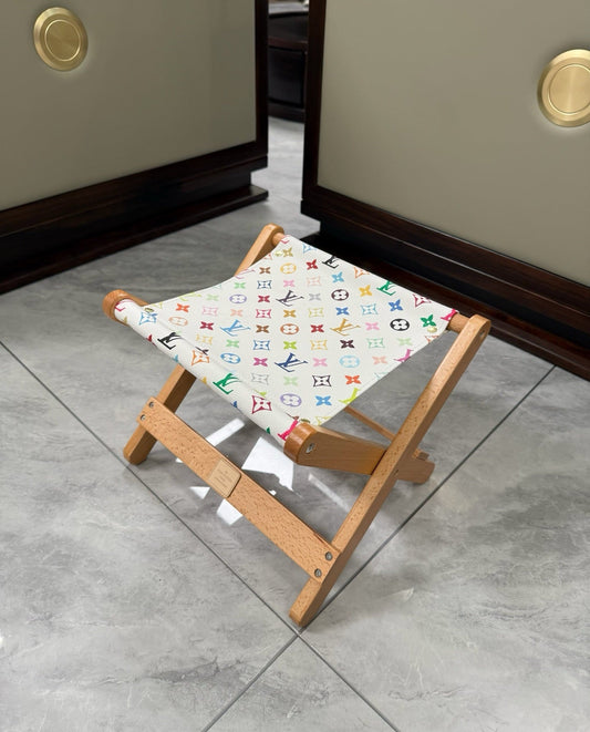 CUSTOM LV BARBECUE STOOL (MULTICOLOUR)