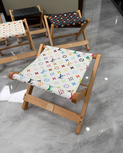 CUSTOM LV BARBECUE STOOL (MULTICOLOUR)