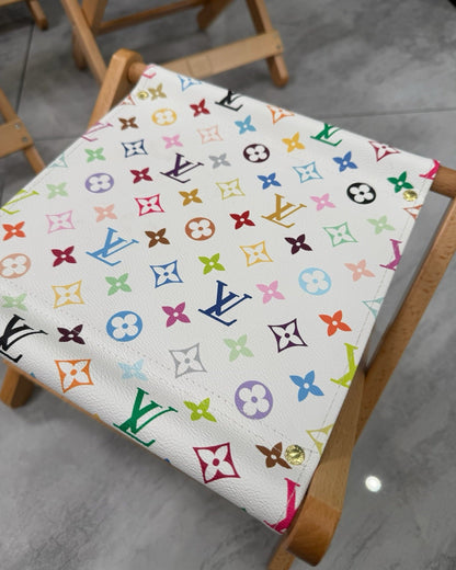 CUSTOM LV BARBECUE STOOL (MULTICOLOUR)