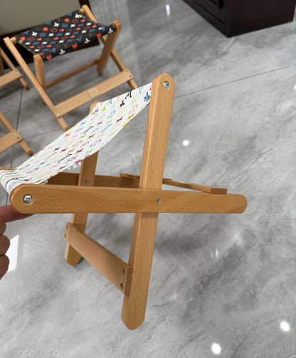 CUSTOM LV BARBECUE STOOL (MULTICOLOUR)