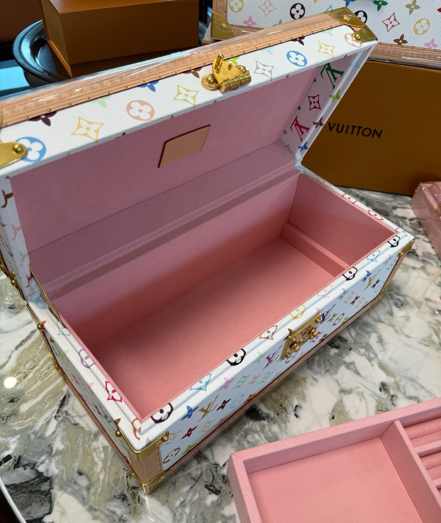 CUSTOM LV JEWELRY BOX (MULTICOLOUR)