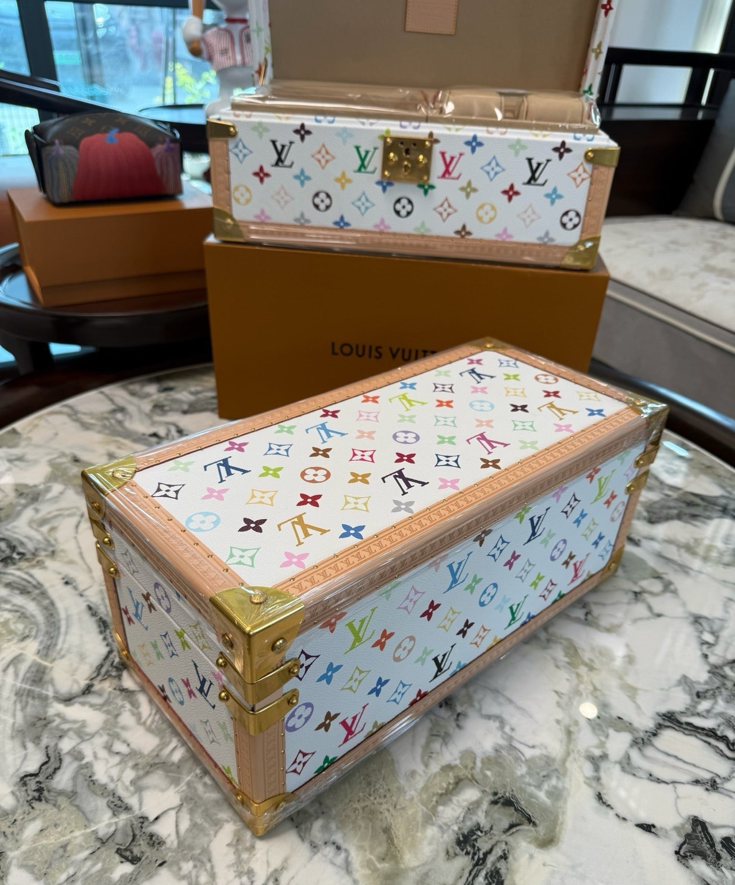 CUSTOM LV JEWELRY BOX (MULTICOLOUR)