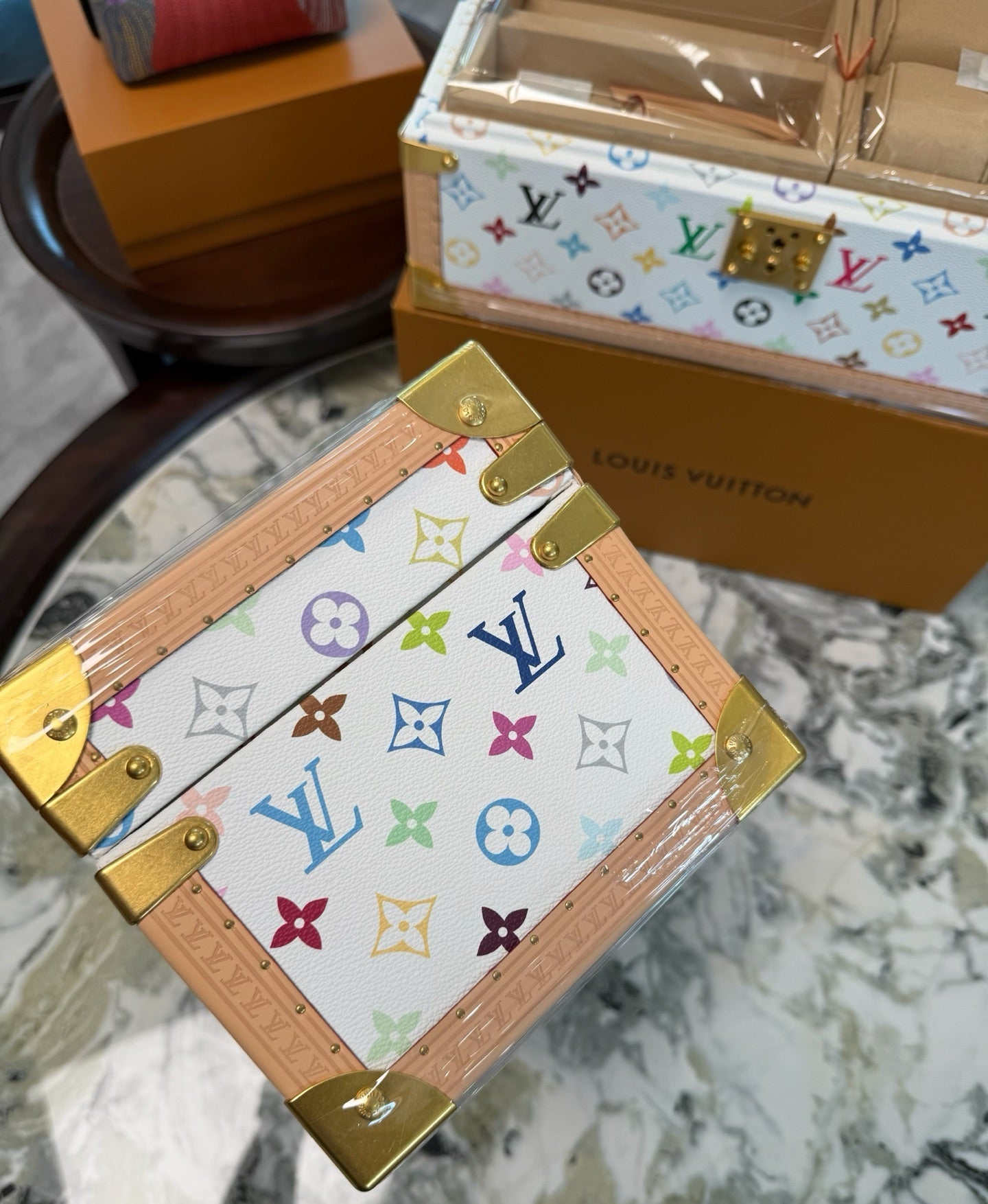 CUSTOM LV JEWELRY BOX (MULTICOLOUR)
