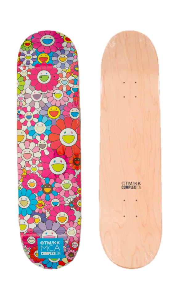 MURAKAMI FLOWER SKATEBOARD DECKS