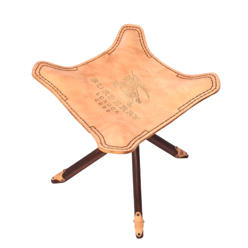 CUSTOM LEATHER STOOL