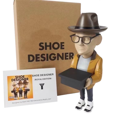 SHOE DESIGNER TINKER HATFIELD FIGURINE AUTHORS SERIES