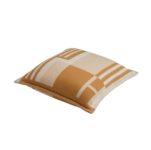 HERMES WOOL ITHAQUE THROW PILLOW