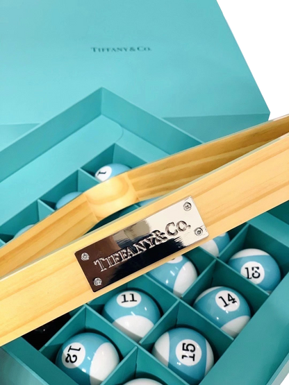 TIFFANY & CO POOL TABLE SET