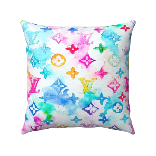 CUSTOM WATERCOLOUR THROW PILLOW