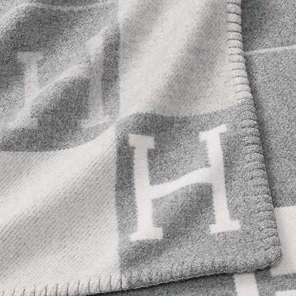 HERMES WOOL CLASSIC THROW BLANKET