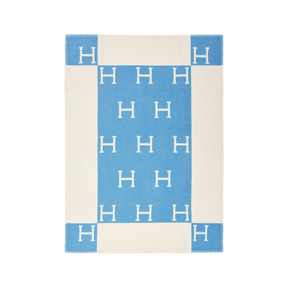 HERMES WOOL CLASSIC THROW BLANKET