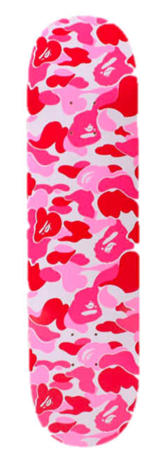 BAPE CAMO SKATEBOARD DECKS