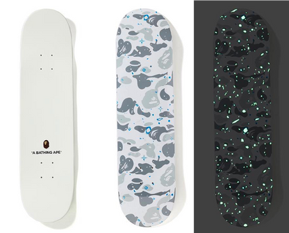 BAPE SPACE CAMO SKATEBOARD DECKS