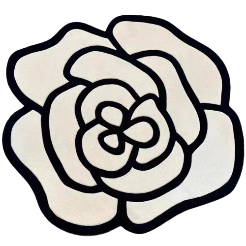 COCO CAMELLIA FLOWER RUG