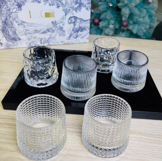 CHRISTIAN 6 GLASS CUP SET