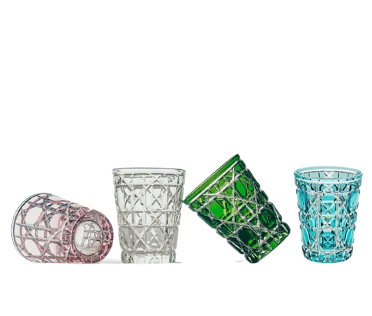 CHRISTIAN COLOUR CRYSTAL CUP SET