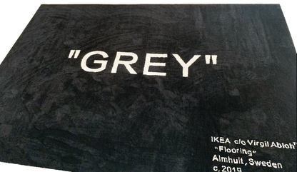 "GREY" RUG