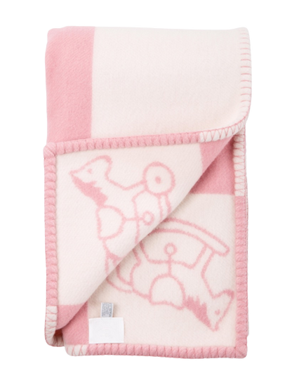 HERMES WOOL ADADA AVALON BABY THROW BLANKET