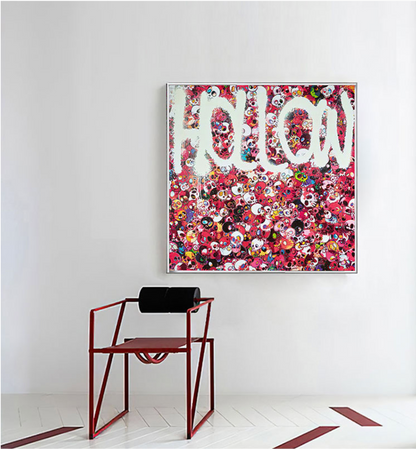 TAKASHI MURAKAMI X VIRGIL ABLOH HOLLOW WALL FRAME