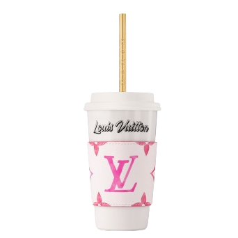CUSTOM LOUIS CUP AND STRAW