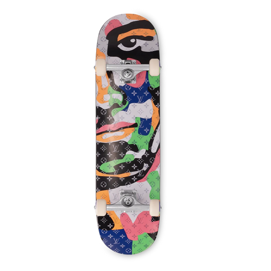 CUSTOM LV PORTRAIT SKATEBOARD