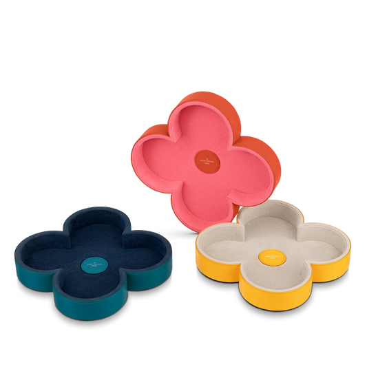 CUSTOM LV FLOWER TRINKET BOWL