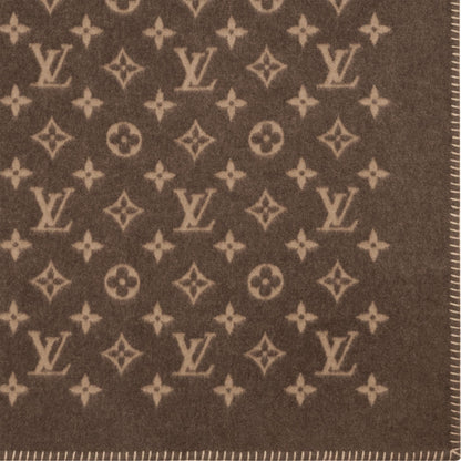 CUSTOM LV MONOGRAM THROW BLANKET