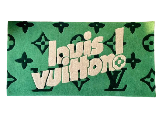 LOUIS VUITTON GRASS RUG