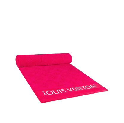 CUSTOM LV BEACH TOWEL