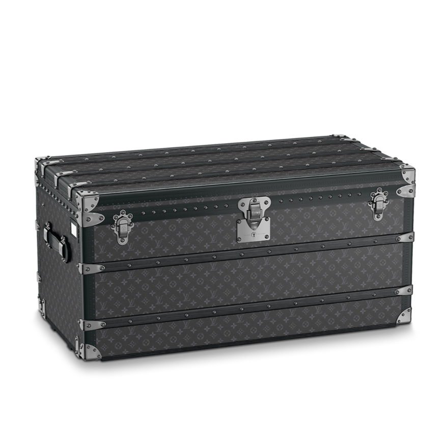 CUSTOM LV BLACK TRUNK