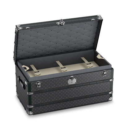 CUSTOM LV BLACK TRUNK