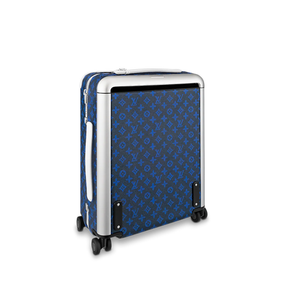 CUSTOM BLUE MONOGRAM 37L HORIZON 55 SUITCASE