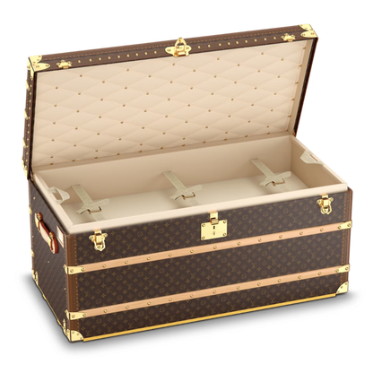CUSTOM LV BROWN TRUNK