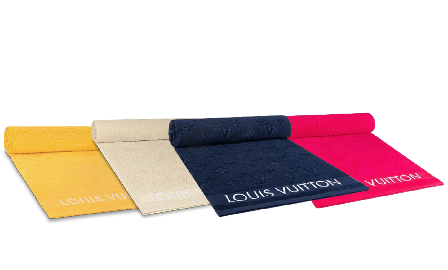CUSTOM LV BEACH TOWEL