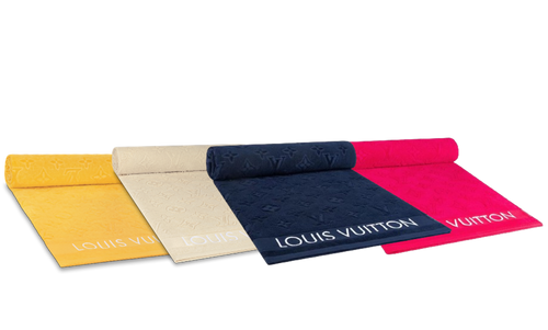 CUSTOM LV BEACH TOWEL