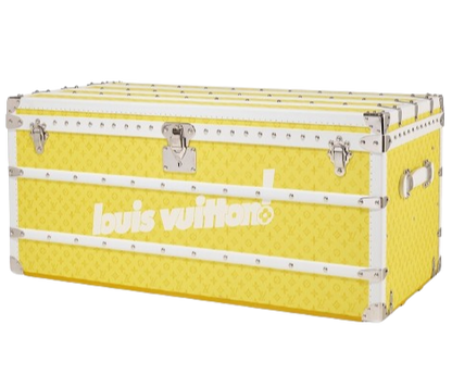 CUSTOM LV YELLOW TRUNK