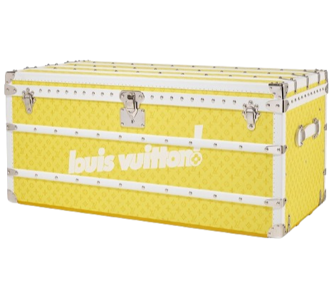 CUSTOM LV YELLOW TRUNK