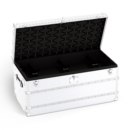 CUSTOM LV WHITE TRUNK