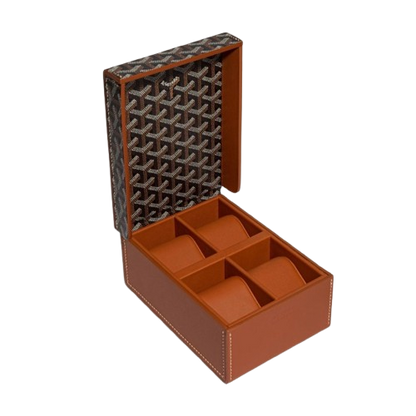 CUSTOM GOYARD 4 WATCH BOX