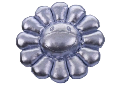 GOLD & SILVER MURAKAMI FLOWER PLUSH