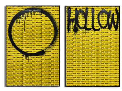TAKASHI MURAKAMI X VIRGIL ABLOH HOLLOW WALL FRAME