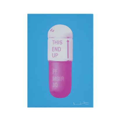 "THE CURE" PILLS CANVAS PRINT