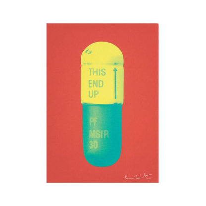 "THE CURE" PILLS CANVAS PRINT