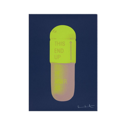 "THE CURE" PILLS CANVAS PRINT