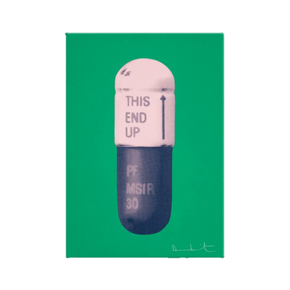 "THE CURE" PILLS CANVAS PRINT