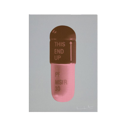 "THE CURE" PILLS CANVAS PRINT
