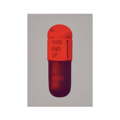 "THE CURE" PILLS CANVAS PRINT