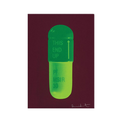 "THE CURE" PILLS CANVAS PRINT