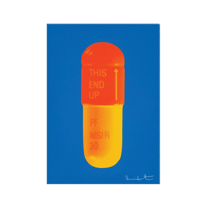 "THE CURE" PILLS CANVAS PRINT